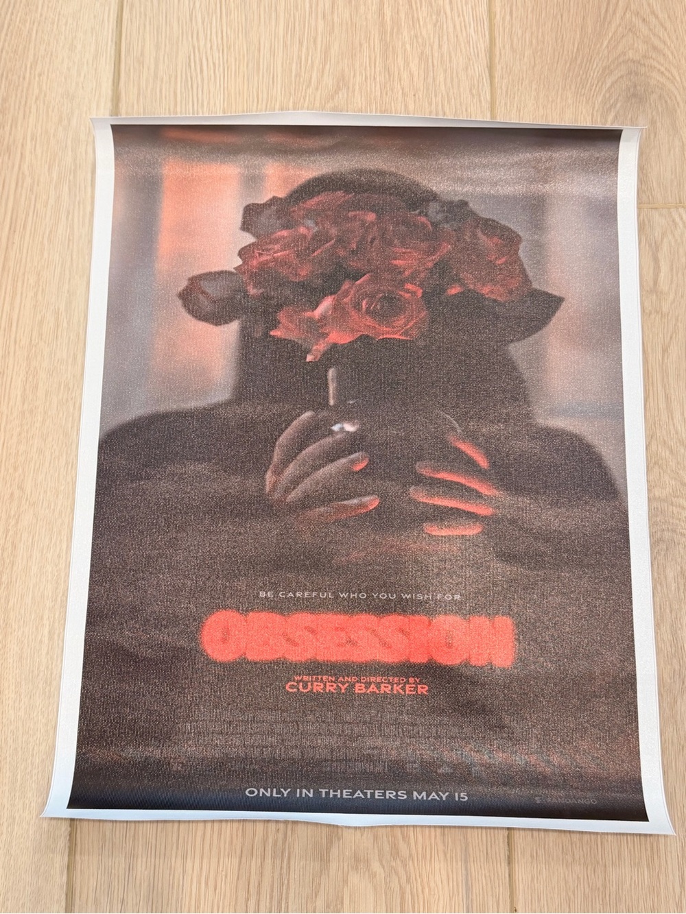 Obsession Movie Poster Canvas Art Print